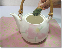 おすすめするお茶の淹れ方