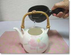 おすすめするお茶の淹れ方